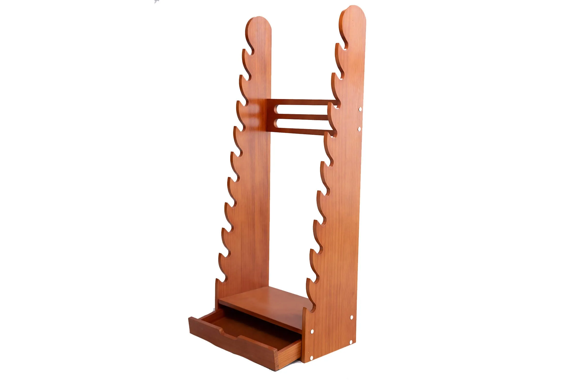 the light wood 10-tier bracelet display — view 16